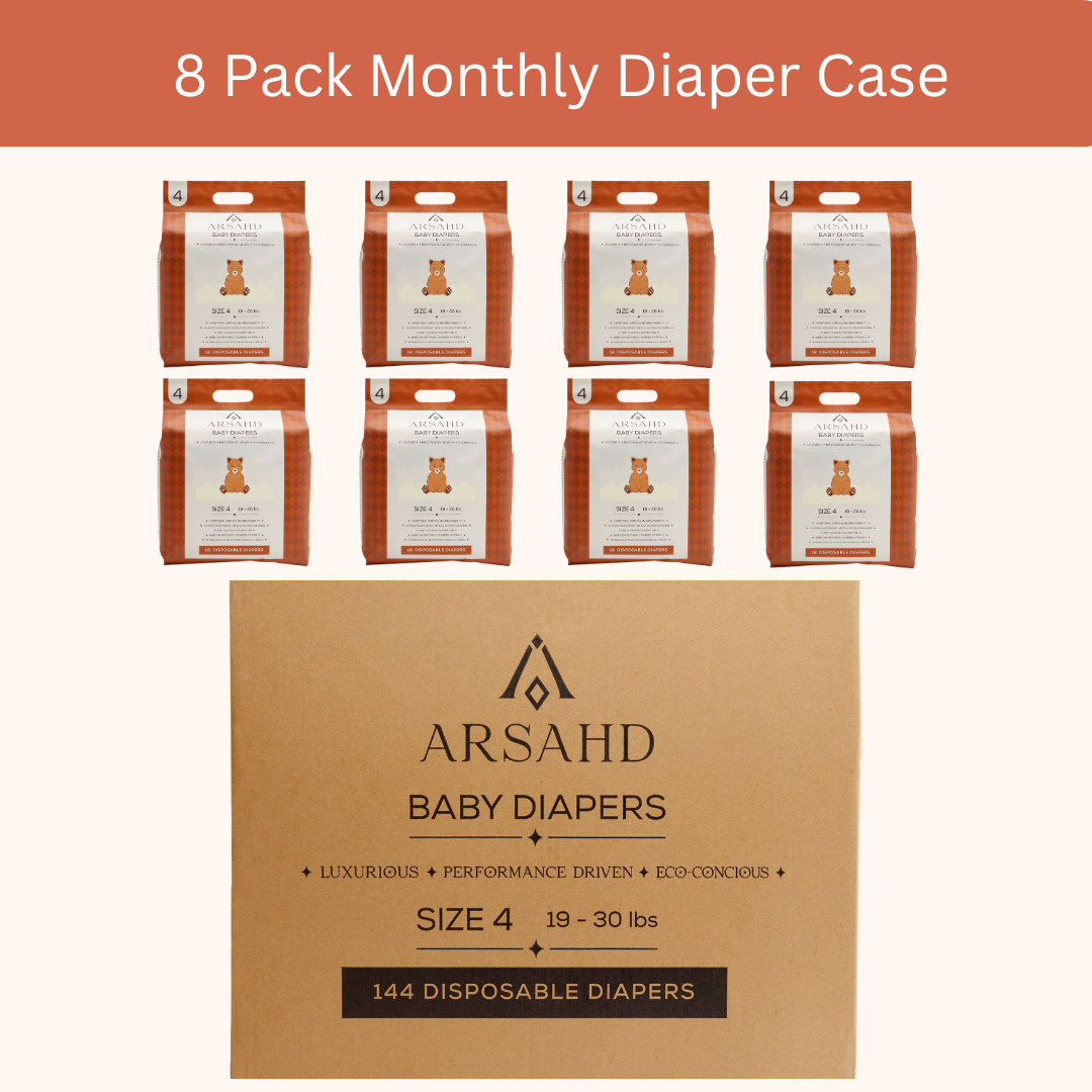 Size 4 Diapers | Eco Friendly Diapers | Overnight Diapers | ARSAHD